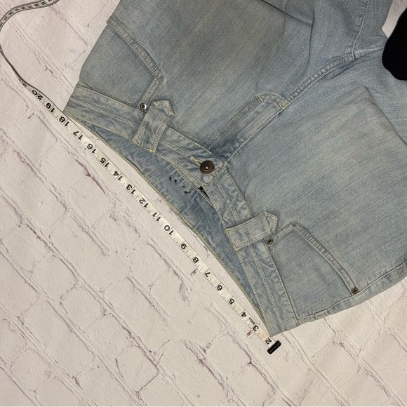 Lane Bryant Light Blue Denim Shorts in size 14 GUC - Picture 6 of 11